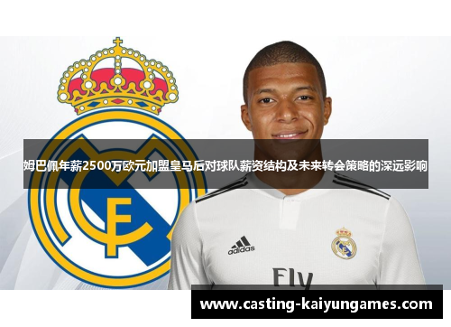 姆巴佩年薪2500万欧元加盟皇马后对球队薪资结构及未来转会策略的深远影响